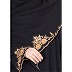 Nida Burqa- Hand embroidery work on Umbrella sleeves  Nida Burqa- Hand embroidery work on Umbrella sleeves